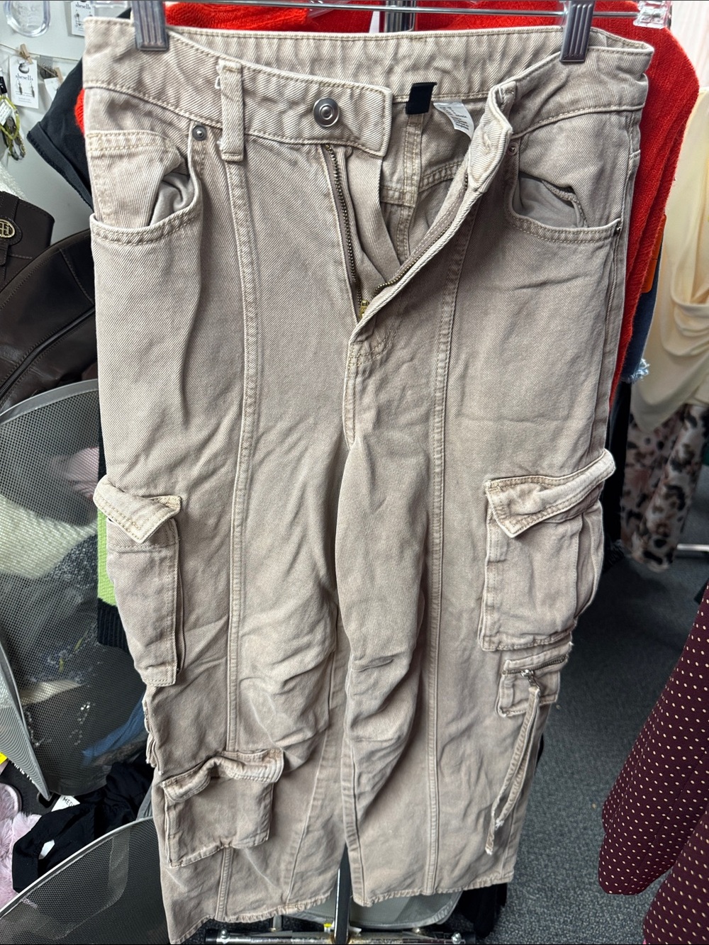 Divided cargo pants size 0 // 092057